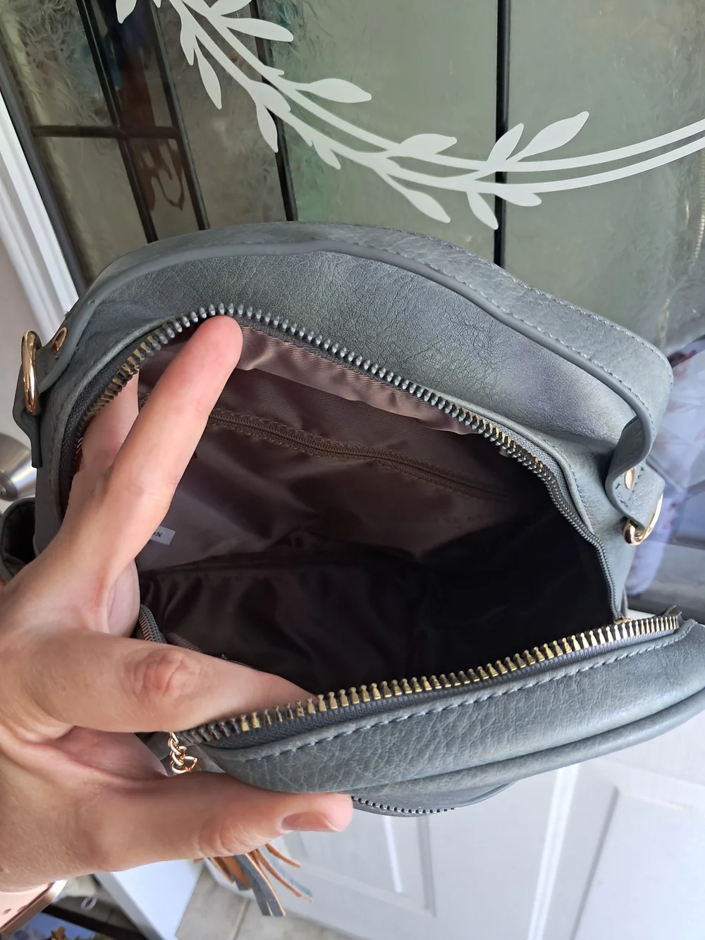 Aphison Forever Sunshine Mini Backpack Gray NWT
